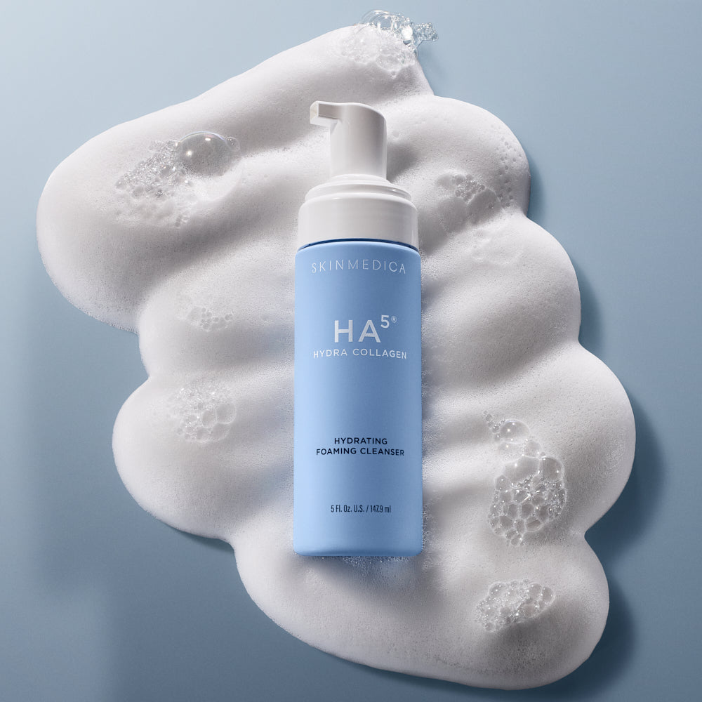HA⁵® Hydra Collagen Hydrating Foaming Cleanser with Vegan Collagen