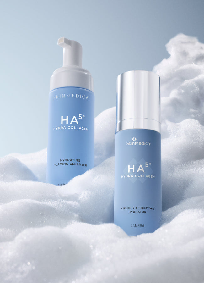 HA⁵® Hydra Collagen Hydrating Foaming Cleanser with Vegan Collagen
