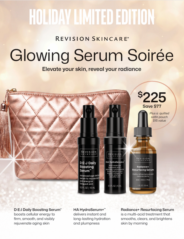 Revision Skincare Glowing Serum Soirée | Limited Edition Holiday Gift Set
